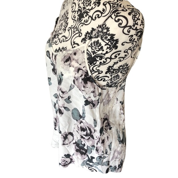Wilfred Aritiza Floral SILK Camisole Tank Shirt - Picture 5 of 7